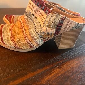 Colorful Patterned Women's Ankle Boots